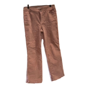 Celebrity pink W31” (sz13) tan/brown lightweight  corduroy flare pants